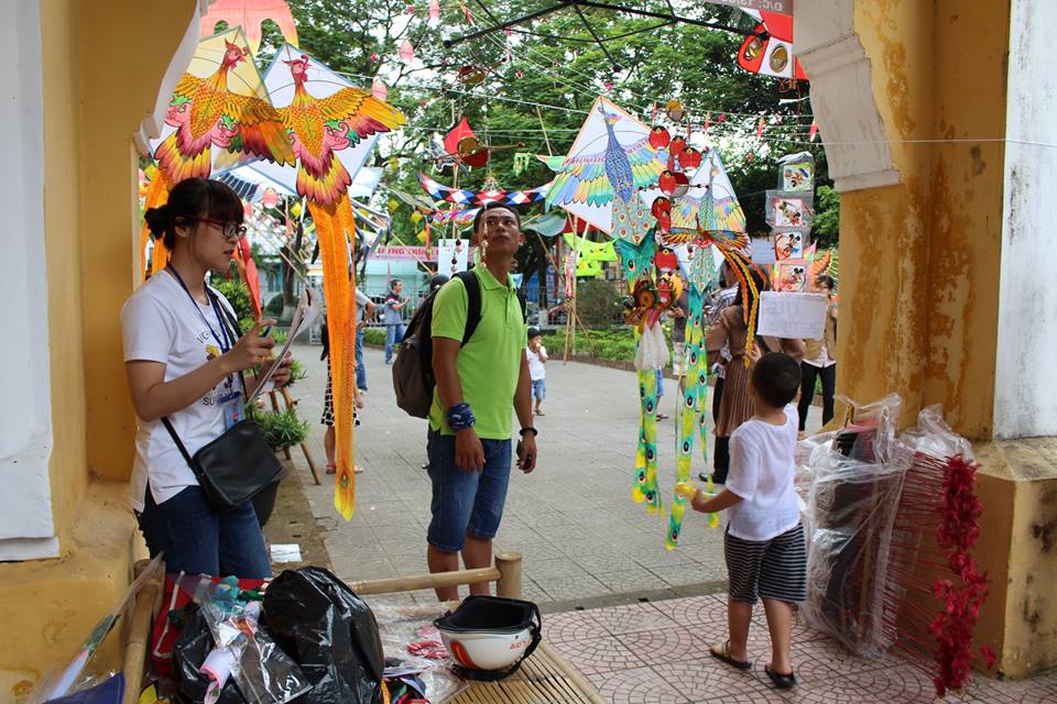 Thú vị không gian Diều tại Festival Huế 2016