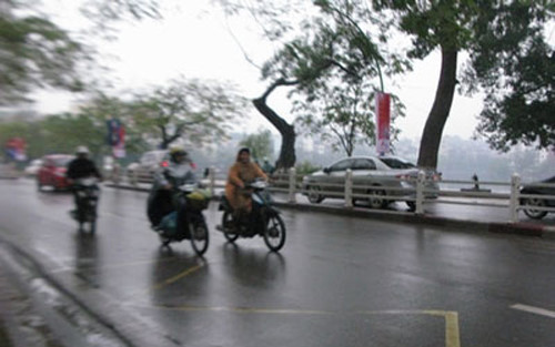 Không khí lạnh suy yếu, nhiều nơi vẫn mưa to