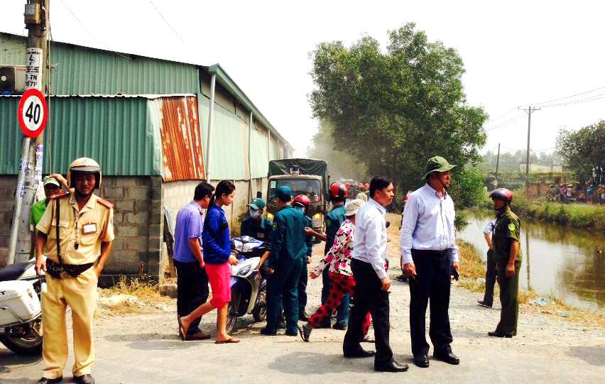 Trực thăng quân sự rơi tại TPHCM, 4 chiến sĩ hy sinh