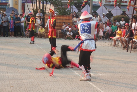 Độc đáo thi đấu cờ người tại Festival Huế 2019