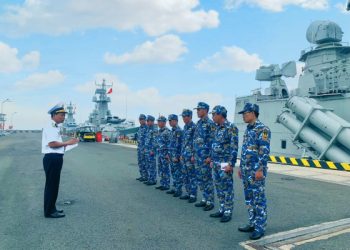 Lữ đoàn 167, Bộ tư lệnh Hải quân Vùng II tổ chức Hội thi khởi động máy chính đầu xuân Quý Mão 2023