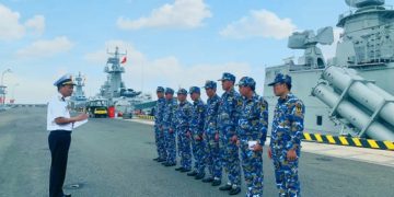 Lữ đoàn 167, Bộ tư lệnh Hải quân Vùng II tổ chức Hội thi khởi động máy chính đầu xuân Quý Mão 2023