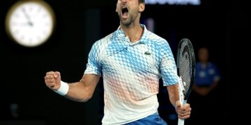 Djokovic thắng Rublev ở tứ kết Australia Mở rộng