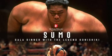 Cựu đô vật hàng đầu thế giới Konishiki xuất hiện tại Đà Nẵng nhân sự kiện Sumo lần đầu tiên được tổ chức