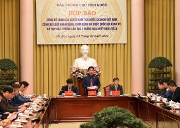 Công bố Lệnh của quyền Chủ tịch nước về Luật Khám bệnh, chữa bệnh được Quốc hội khóa XV thông qua tại Kỳ họp bất thường lần thứ 2