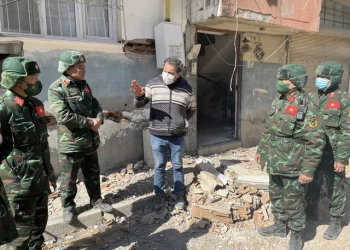 Đội cứu hộ Quân đội Việt Nam xác định 12 vị trí có nạn nhân ở Thổ Nhĩ Kỳ