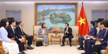 Phó Thủ tướng Trần Hồng Hà tiếp bà Ramla Khalidi Trưởng đại diện UNDP