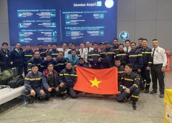 Thổ Nhĩ Kỳ: Đoàn cứu nạn, cứu hộ (CNCH) Bộ Công an Việt Nam lên đường về nước