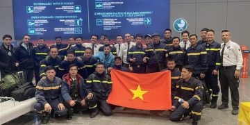 Thổ Nhĩ Kỳ: Đoàn cứu nạn, cứu hộ (CNCH) Bộ Công an Việt Nam lên đường về nước
