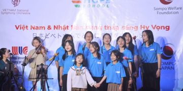Đà Nẵng: Dự án “Giáo dục thông qua âm nhạc” do Chính phủ Nhật Bản tài trợ được triển khai tại Mái ấm Hope School