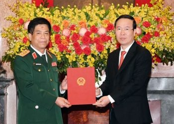 Chủ tịch nước trao quyết định thăng quân hàm Thượng tướng Quân đội nhân dân Việt Nam