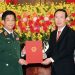 Chủ tịch nước trao quyết định thăng quân hàm Thượng tướng Quân đội nhân dân Việt Nam