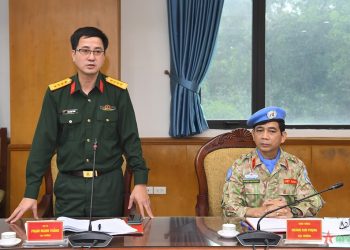 Đại tá Phạm Mạnh Thắng tân Cục trưởng Cục Gìn giữ hòa bình Việt Nam