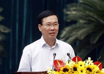 Chủ tịch nước dự Hội nghị tổng kết 10 năm thực hiện Chiến lược bảo vệ Tổ quốc tại TP.HCM