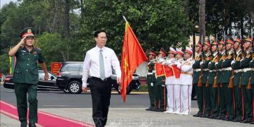 Chủ tịch nước Võ Văn Thưởng thăm và làm việc tại Quân khu 9