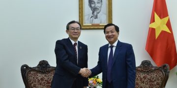 Phó Thủ tướng Lê Minh Khái đề nghị MUFG kêu gọi những nhà đầu tư lớn Nhật Bản tiếp tục đến Việt Nam.