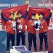 SEA Games: Cú nước rút ngoạn mục giúp Việt Nam bảo vệ HC vàng môn bơi 4x200m