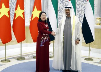 Phó Chủ tịch nước Võ Thị Ánh Xuân hội kiến Tổng thống UAE