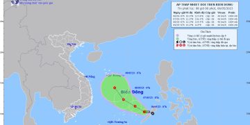 Ứng phó áp thấp nhiệt đới: 276 tàu cá với 7428 ngư dân đang trong vùng nguy hiểm