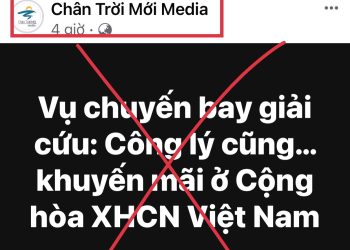 Không thể xuyên tạc Vụ án “Chuyến bay giải cứu”