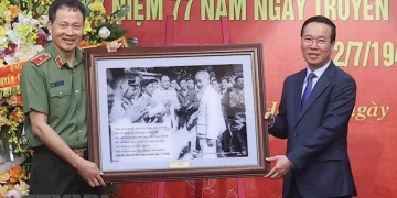 Chủ tịch nước thăm và làm việc với Cục An ninh chính trị nội bộ, Bộ Công an