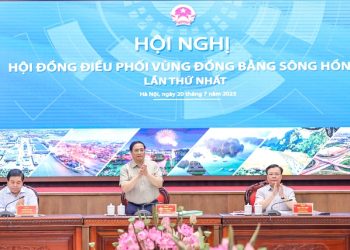 Thủ tướng chủ trì Hội nghị lần thứ nhất Hội đồng điều phối vùng đồng bằng sông Hồng