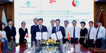 Bộ Môi trường Nhật Bản ký kết Ý định thư hợp tác quản lý rác thải biển với Bộ Tài nguyên và Môi trường Việt Nam