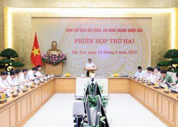 Phiên họp thứ hai của Ban Chỉ đạo an toàn, an ninh mạng quốc gia