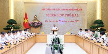 Phiên họp thứ hai của Ban Chỉ đạo an toàn, an ninh mạng quốc gia