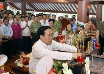 Chủ tịch nước Võ Văn Thưởng dâng hương tưởng niệm 54 năm Ngày mất của Chủ tịch Hồ Chí Minh
