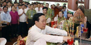 Chủ tịch nước Võ Văn Thưởng dâng hương tưởng niệm 54 năm Ngày mất của Chủ tịch Hồ Chí Minh