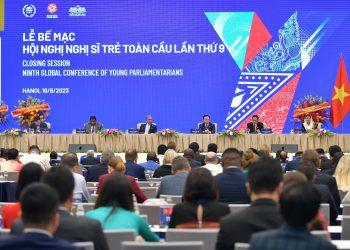 Bế mạc Hội nghị Nghị sĩ trẻ toàn cầu lần thứ 9 diễn ra thành công tốt đẹp