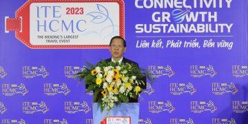 Hội chợ Du lịch Quốc tế TP Hồ Chí Minh lần thứ 17 năm 2023 (ITE HCMC 2023) đã chính thức khai mạc với chủ đề “Liên kết, phát triển, bền vững”