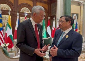 Thủ tướng Phạm Minh Chính tiếp xúc song phương với lãnh đạo các nước ASEAN