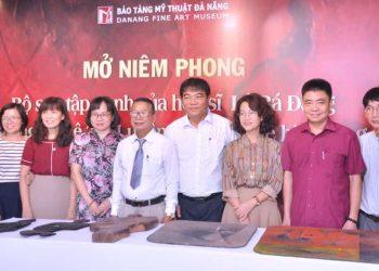 Mở niêm phong bộ sưu tập tác phẩm nghệ thuật của họa sỹ Lê Bá Đảng và hiện vật quý được hiến tặng