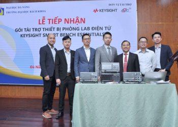 Trường Đại học Bách khoa, Đại học Đà Nẵng tiếp nhận gói tài trợ thiết bị phòng Lab Điện tử Keysight Smart Bench Essentials