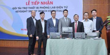 Trường Đại học Bách khoa, Đại học Đà Nẵng tiếp nhận gói tài trợ thiết bị phòng Lab Điện tử Keysight Smart Bench Essentials