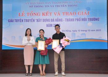 Trao giải thưởng tuyên truyền “Xây dựng Đà Nẵng – Thành phố môi trường”