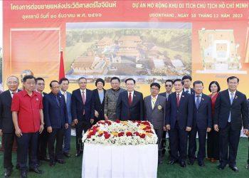 Chủ tịch Quốc hội Vương Đình Huệ thăm Khu di tích Chủ tịch Hồ Chí Minh tại Udon Thani