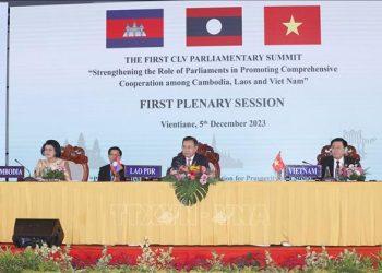 Khai mạc Hội nghị cấp cao Quốc hội ba nước Campuchia – Lào – Việt Nam