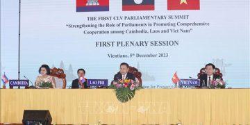 Khai mạc Hội nghị cấp cao Quốc hội ba nước Campuchia – Lào – Việt Nam