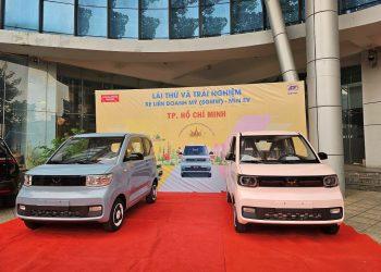 Trải nghiệm lái thử dòng xe ô tô điện liên doanh Mỹ SGMW EV mini