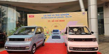 Trải nghiệm lái thử dòng xe ô tô điện liên doanh Mỹ SGMW EV mini