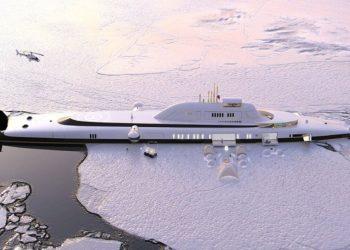 Siêu du thuyền Migaloo M5 có thể lặn sâu dưới nước