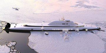 Siêu du thuyền Migaloo M5 có thể lặn sâu dưới nước