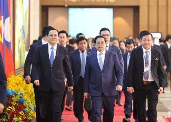 Thủ tướng Phạm Minh Chính và Thủ tướng Lào đồng chủ trì kỳ họp lần thứ 46 Ủy ban liên Chính phủ về hợp tác song phương