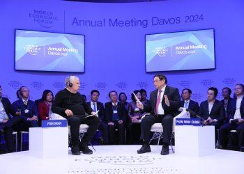 Phiên đối thoại chính sách “Việt Nam: Định hướng tầm nhìn toàn cầu” trong khuôn khổ Hội nghị WEF Davos năm 2024