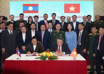 Hội đàm về công tác biên giới giữa Quảng Trị – Savannakhet (Lào) năm 2023