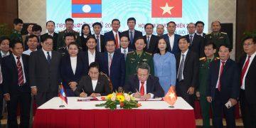 Hội đàm về công tác biên giới giữa Quảng Trị – Savannakhet (Lào) năm 2023