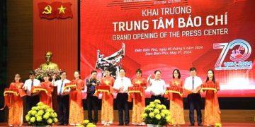 Khai trương Trung tâm báo chí Kỷ niệm 70 năm chiến thắng Điện Biên Phủ
